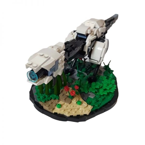 Mocbrickland Moc 109586 Watcher With Stand (3)