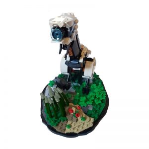 Mocbrickland Moc 109586 Watcher With Stand (4)