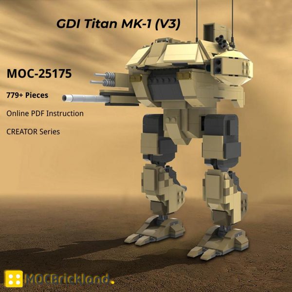 Mocbrickland Moc 25175 Gdi Titan Mk 1 (v3)
