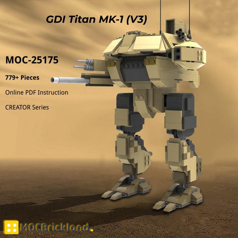 MOCBRICKLAND MOC-25175 GDI Titan MK-1 (V3)