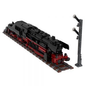 Mocbrickland Moc 25554 German Class 52.80 Steam Locomotive By Topaces (3)