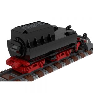 Mocbrickland Moc 25554 German Class 52.80 Steam Locomotive By Topaces (5)