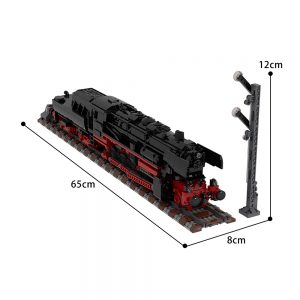 Mocbrickland Moc 25554 German Class 52.80 Steam Locomotive By Topaces (6)