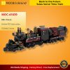 Mocbrickland Moc 41639 Back To The Future 'jules Verne' Time Train
