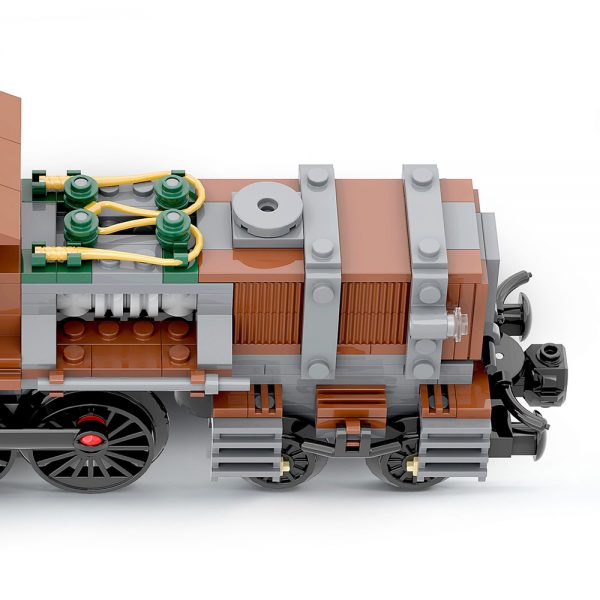 Mocbrickland Moc 51372 Steampunk Crocodile Locomotive (12)