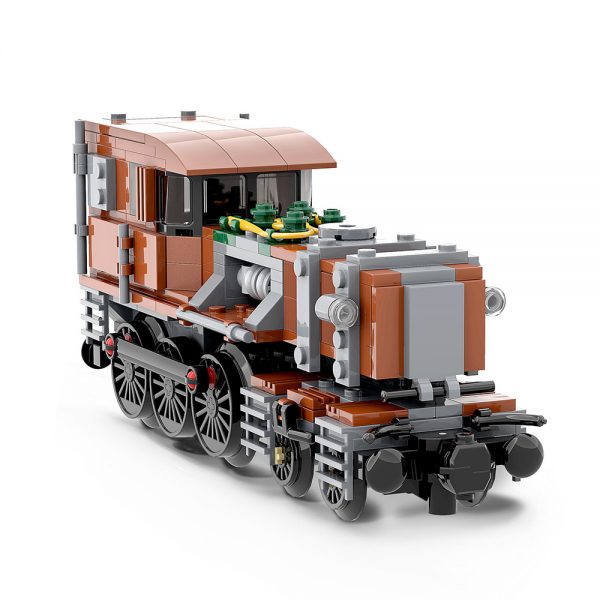 Mocbrickland Moc 51372 Steampunk Crocodile Locomotive (7)