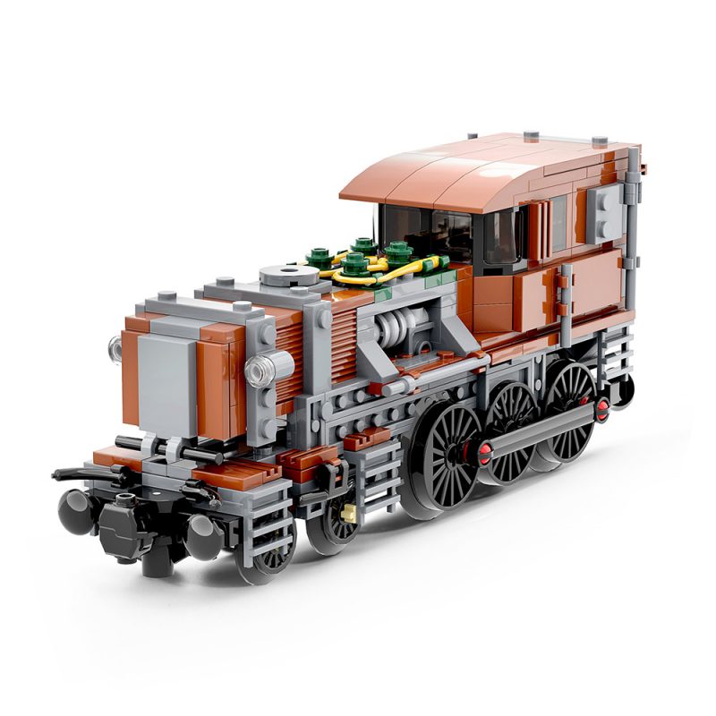 MOCBRICKLAND MOC-51372 Steampunk Crocodile Locomotive