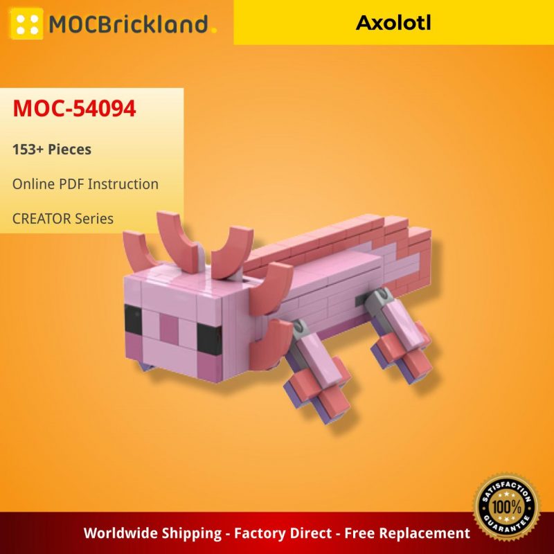 MOCBRICKLAND MOC-54094 Axolotl