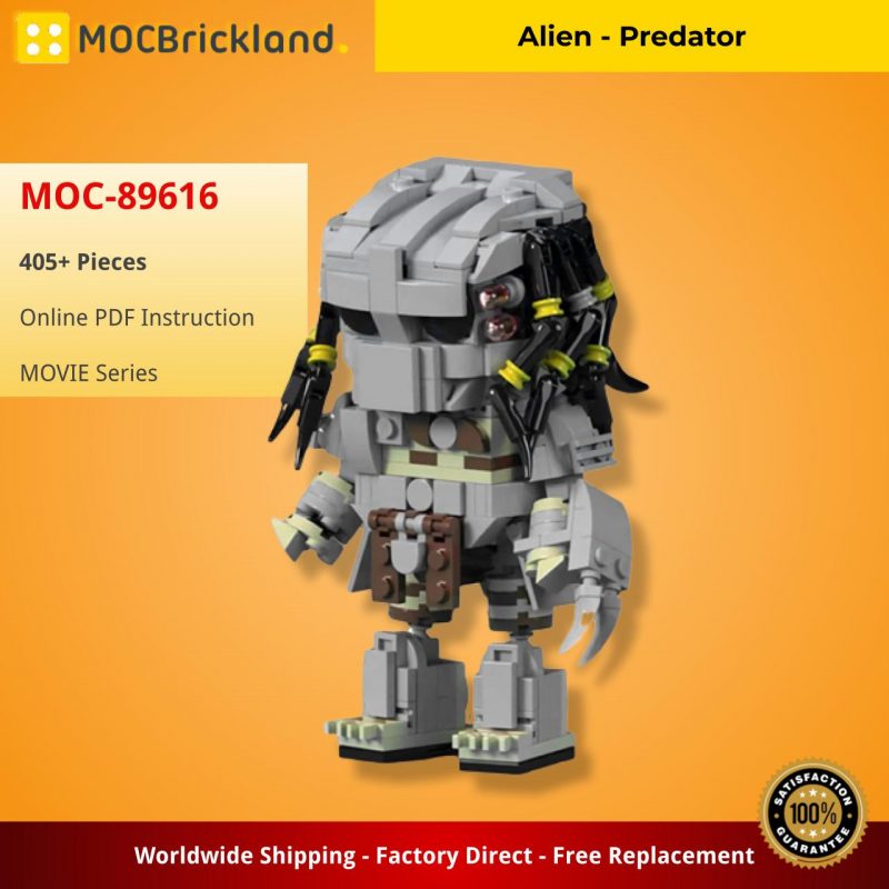 MOCBRICKLAND MOC-89616 Alien - Predator