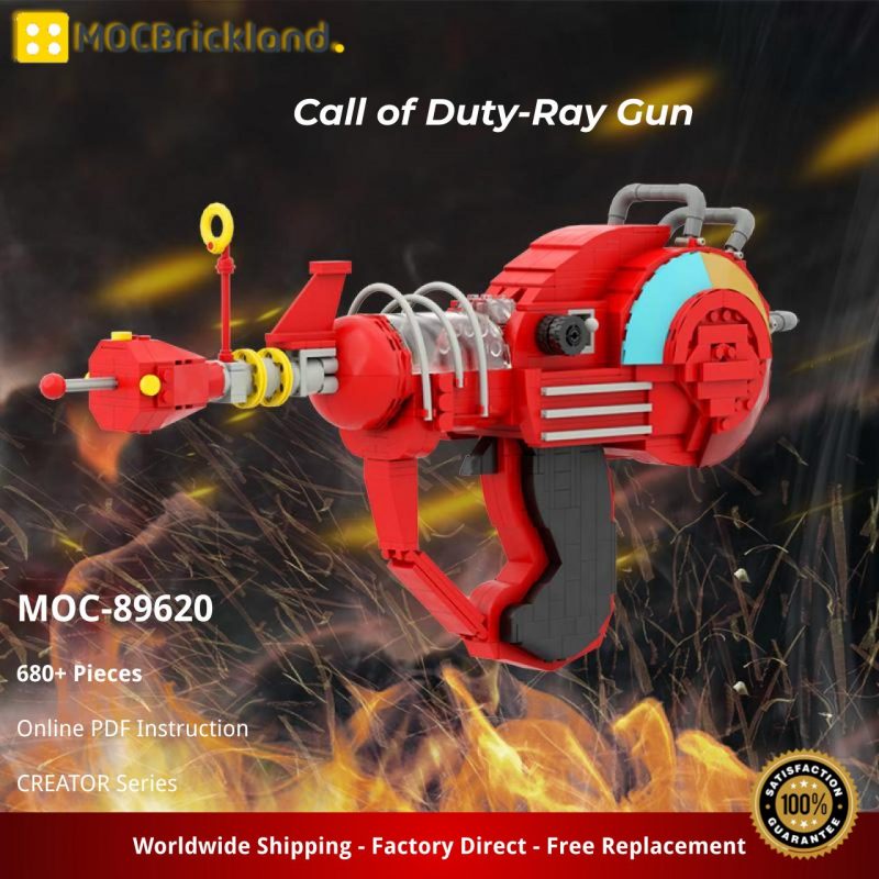 MOCBRICKLAND MOC-89620 Call of Duty-Ray Gun