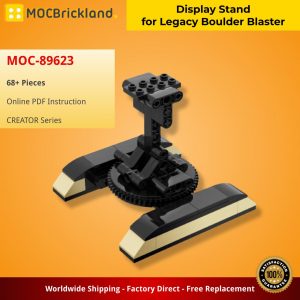 Mocbrickland Moc 89623 Display Stand For Legacy Boulder Blaster 71736 (2)