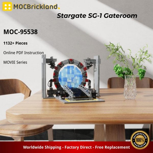 Mocbrickland Moc 95538 Stargate Sg 1 Gateroom