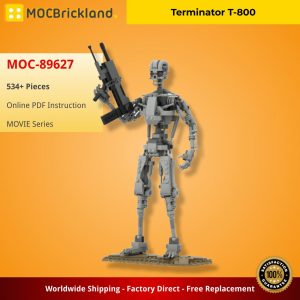 Movie Moc 89627 Terminator T 800 Mocbrickland (2)