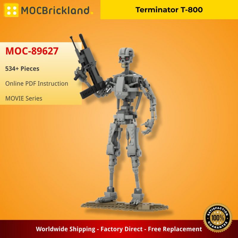 MOCBRICKLAND MOC-89627 Terminator T-800