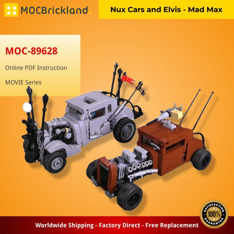 MOCBRICKLAND MOC-89628 Nux Cars and Elvis – Mad Max
