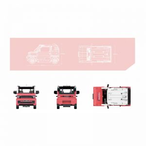Decool 3903a Red Mini Remote Control Car (2)