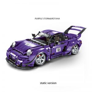Feifan F10003 Purple Remote Control Rwb Sports Car (5)