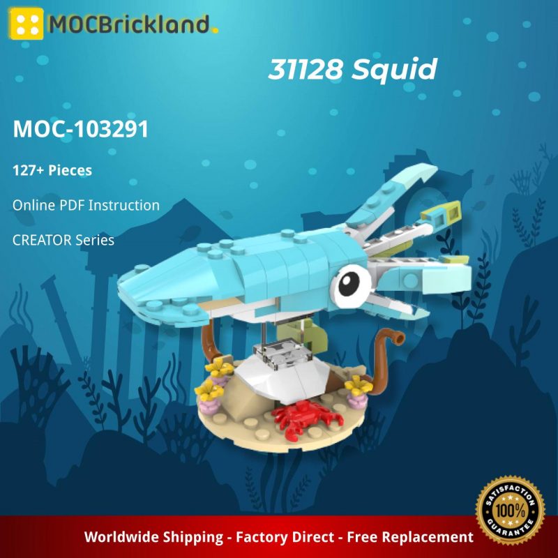 MOCBRICKLAND MOC-103291 31128 Squid