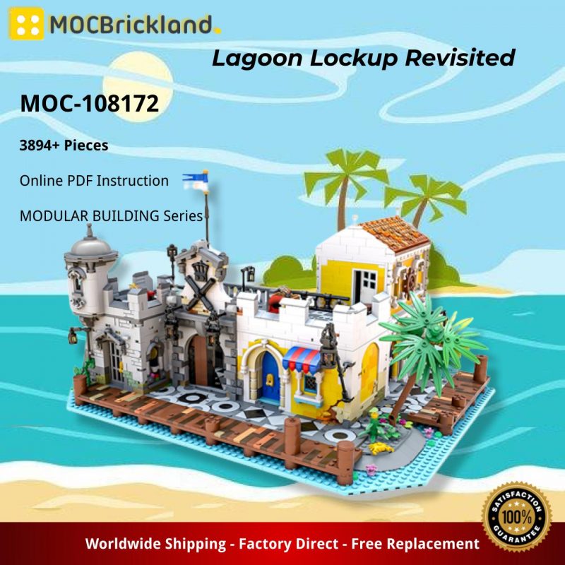 MOCBRICKLAND MOC-108172 Lagoon Lockup Revisited