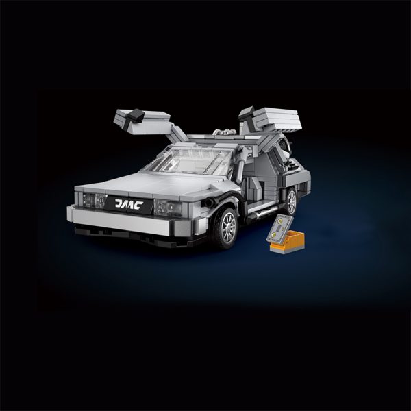 Mocbrickland Moc 89608 Back To The Future Hover Concept Car (2)