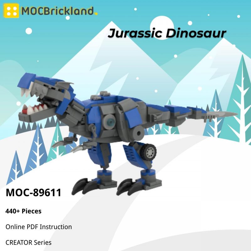 MOCBRICKLAND MOC-89611 Jurassic Dinosaur