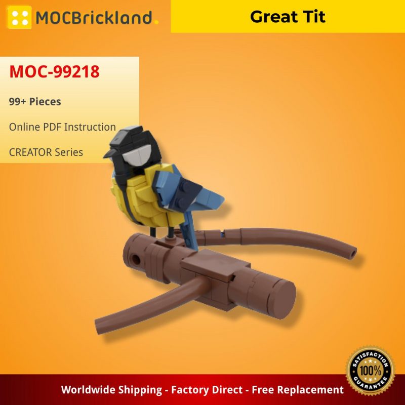MOCBRICKLAND MOC-99218 Great Tit
