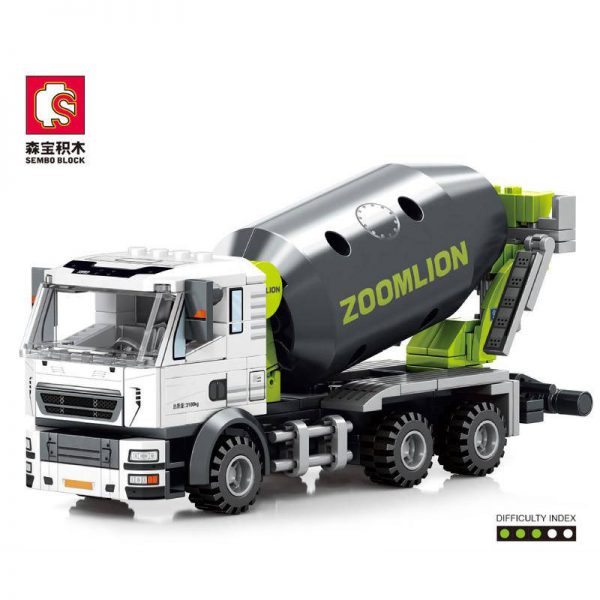 Sembo 705100 Zoomlion Concrete Mixer Truck (1)