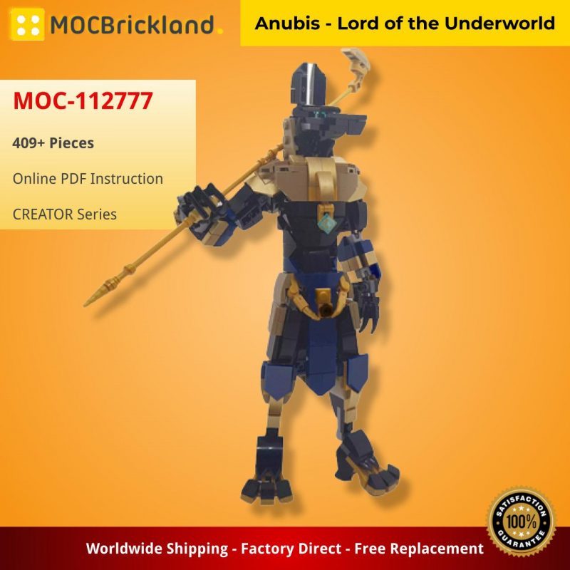 MOCBRICKLAND MOC-112777 Anubis - Lord of the Underworld