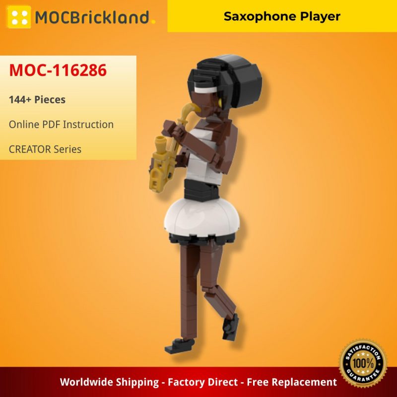 MOCBRICKLAND MOC-116286 Saxophone Player