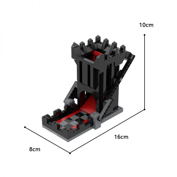Mocbrickland Moc 116767 Self Loading Dice Tower V2 Dungeons And Dragons (4)