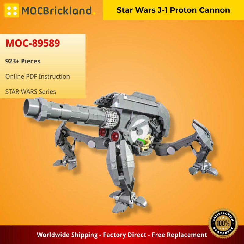 MOCBRICKLAND MOC-89589 Star Wars J-1 Proton Cannon