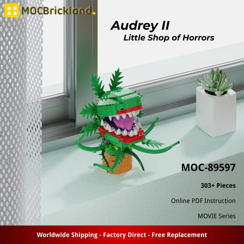 MOCBRICKLAND MOC-89597 Audrey II-Little Shop of Horrors