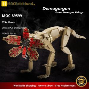 Mocbrickland Moc 89599 Demogorgon From Stranger Things (2)