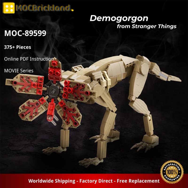MOCBRICKLAND MOC-89599 Demogorgon from Stranger Things