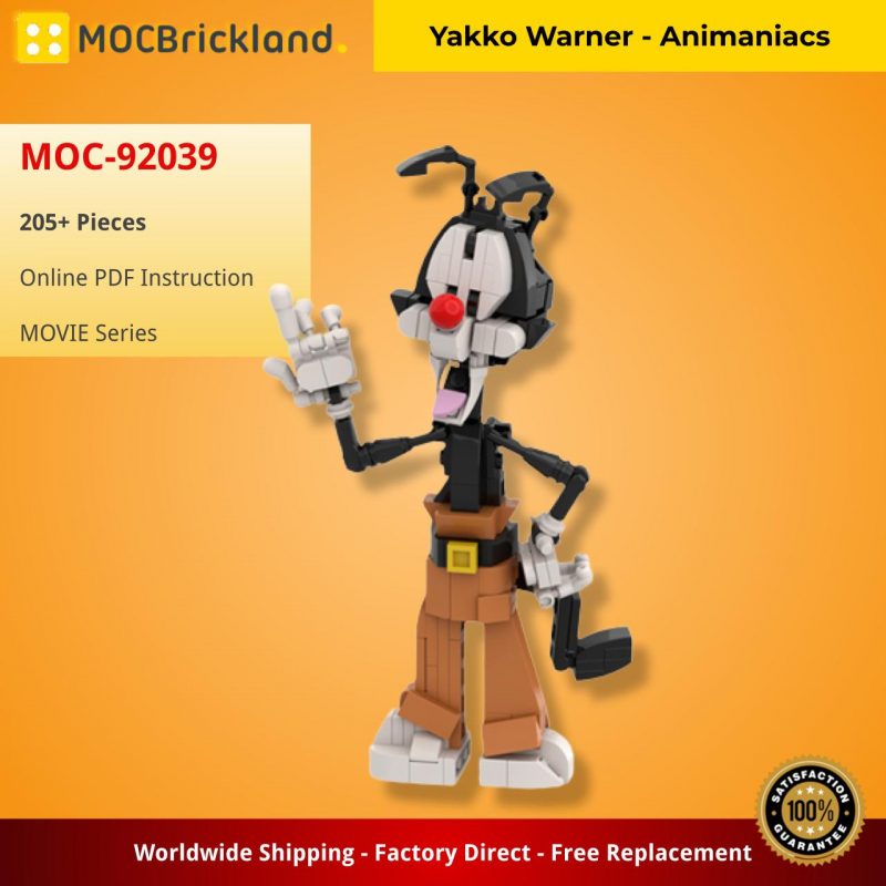 MOCBRICKLAND MOC-92039 Yakko Warner - Animaniacs