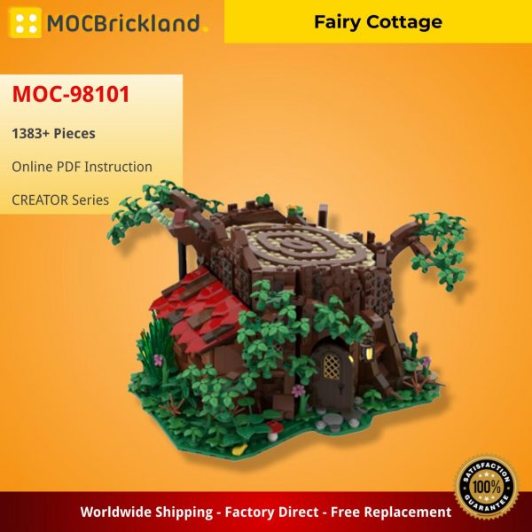 Mocbrickland Moc 98101 Fairy Cottage