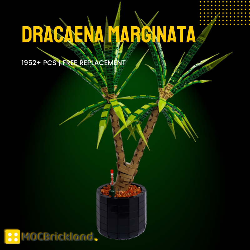 MOCBRICKLAND MOC-118715 Dracaena Marginata