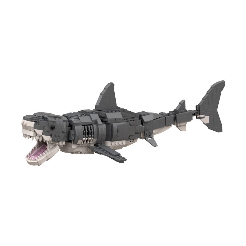MOCBRICKLAND MOC-54823 Great White Shark