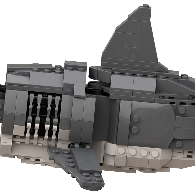 MOCBRICKLAND MOC-54823 Great White Shark