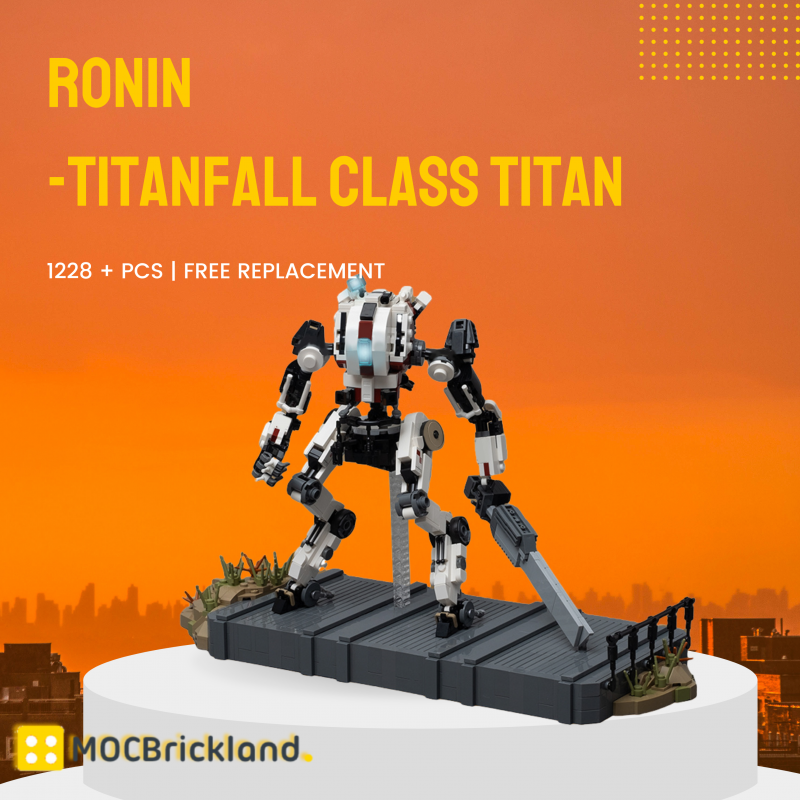 MOCBRICKLAND MOC-89586 Ronin-Titanfall Class Titan