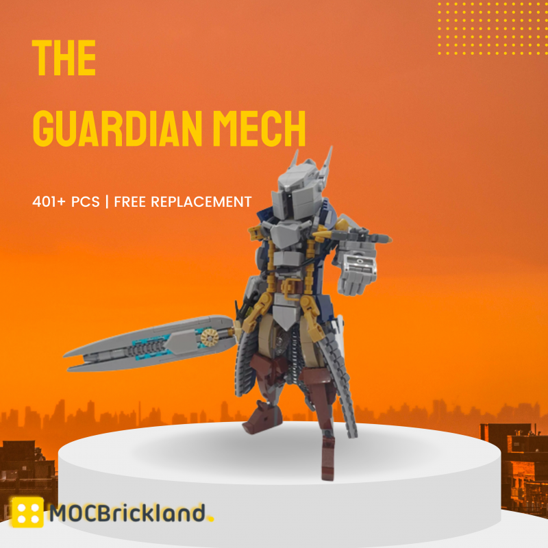 MOCBRICKLAND MOC-100820 The Guardian Mech