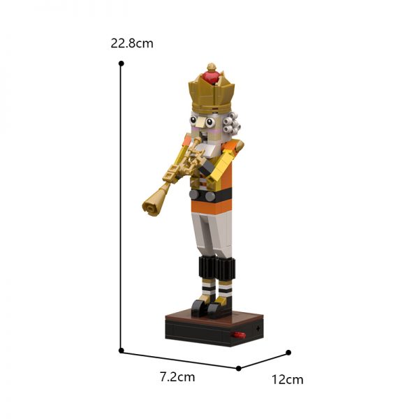 Creator Moc 89588 The Nutcracker And The Mouse King Trumpeter King Mocbrickland (7)