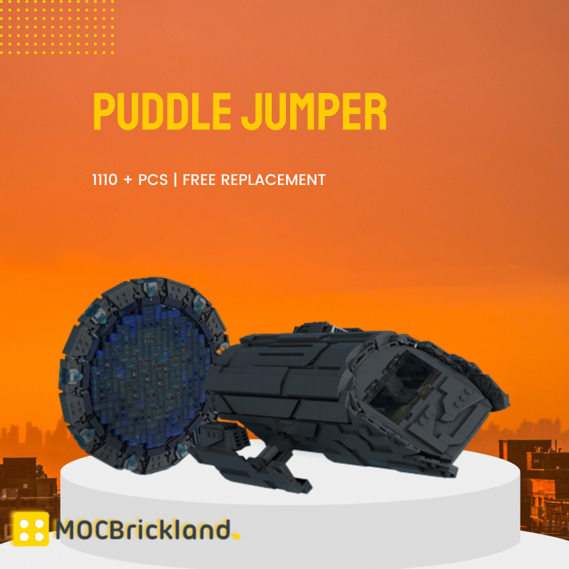 MOCBRICKLAND MOC-105605 Stargate Puddle Jumper
