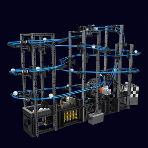 Mould King 26002 Great Ball Contraption Marble Run (4)