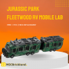 Movie Moc 112801 Jurassic Park Fleetwood Rv Mobile Lab Mocbrickland