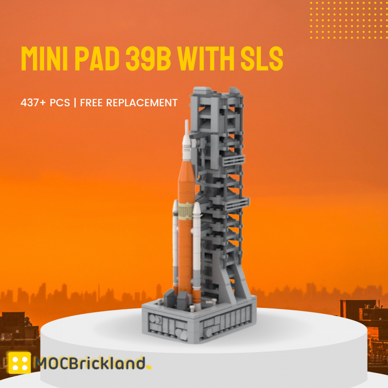 MOCBRICKLAND MOC-72589 Mini Pad 39B with SLS