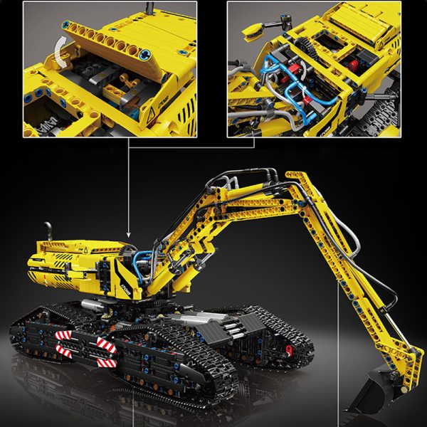 Technic Mould King 17018 All Terrain Excavator (4)