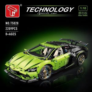 Technic Taigaole T5028 110 Green Sports Car (1)