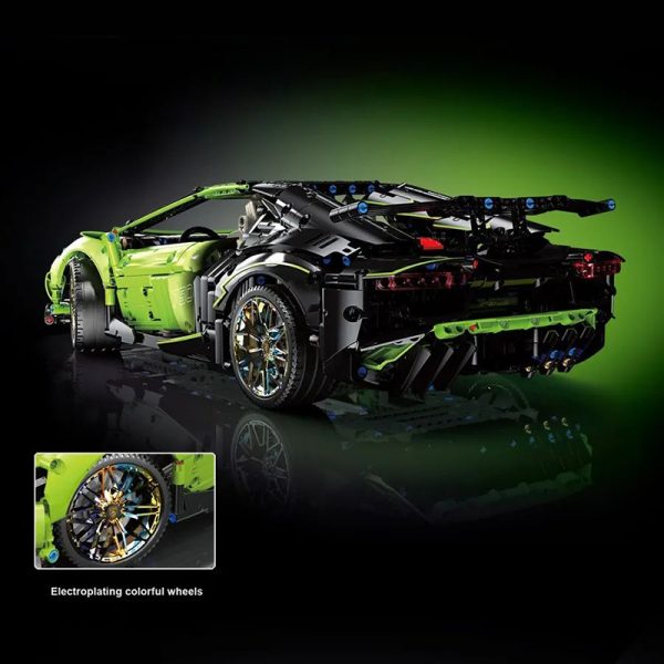Technic Taigaole T5028 110 Green Sports Car (3)