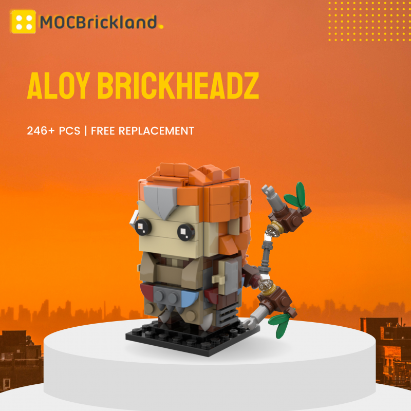 MOCBRICKLAND MOC-116898 ALOY Brickheadz – HZD / HFW